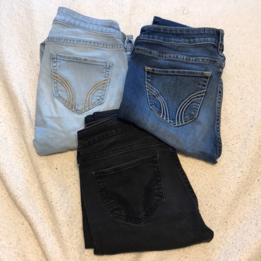 Bundle (3) Hollister jeans